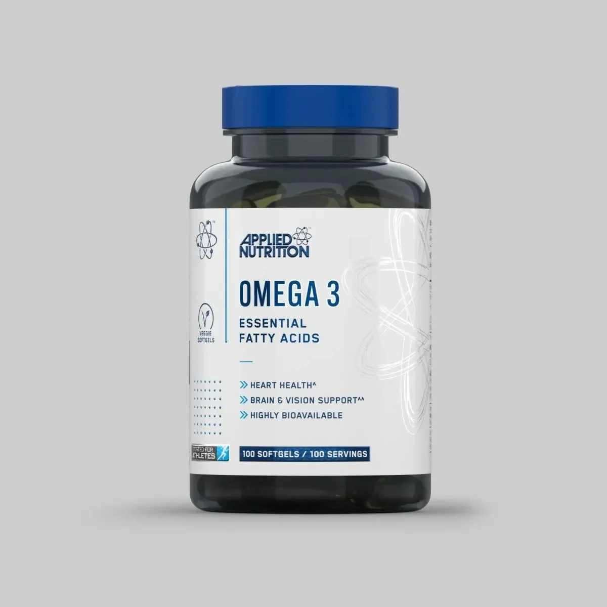 Applied Nutrition Omega 3 Fish Oil 100 Softgels