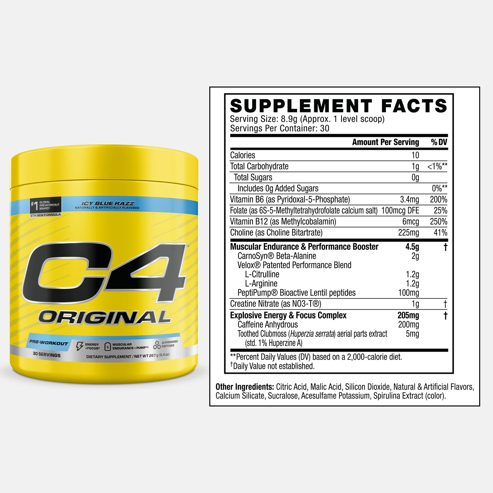 Cellucor C4 Original Pre-Workout 30 Servings