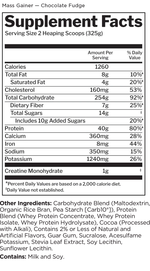 Rule 1 Mass Gainer 5 lb