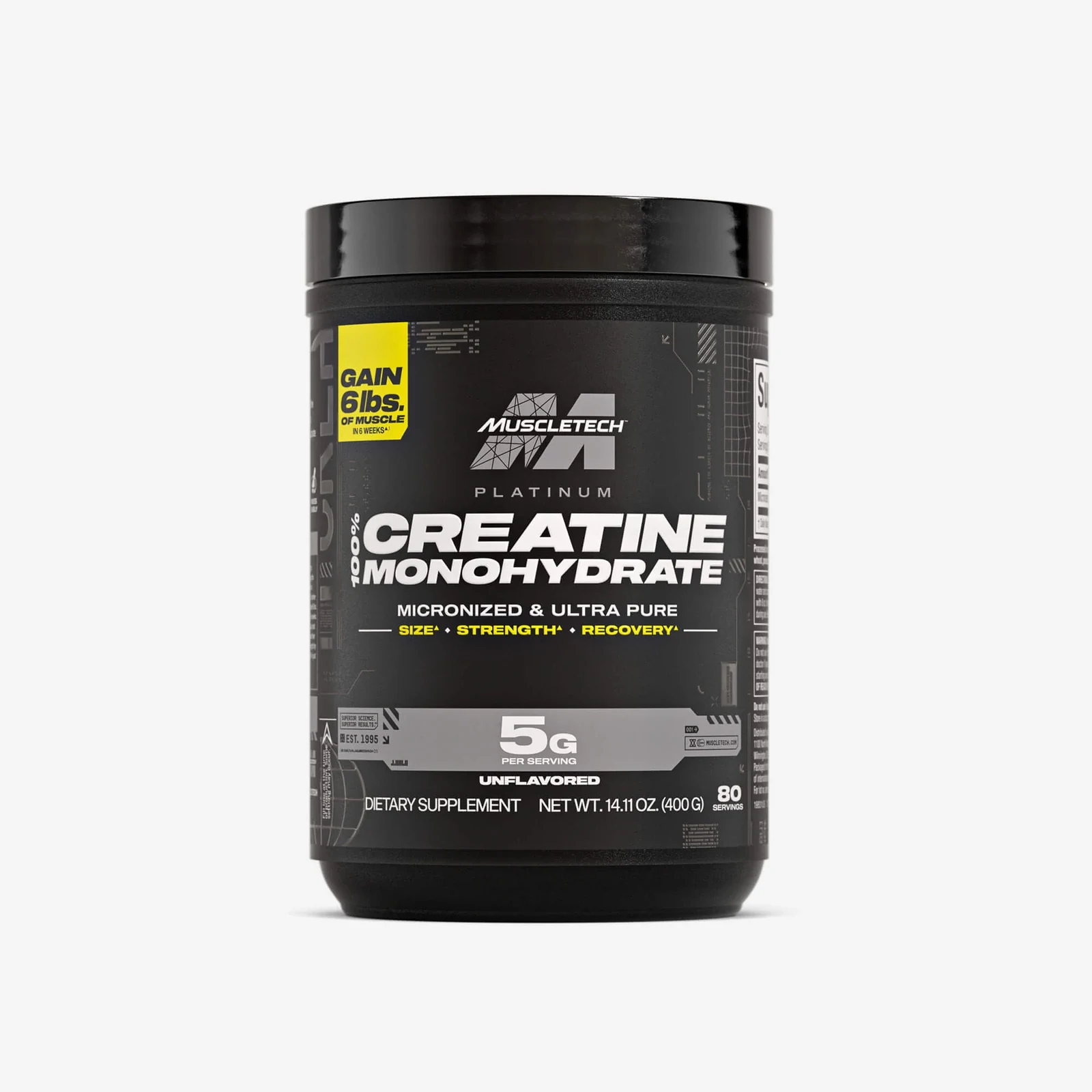 MuscleTech Platinum 100% Creatine 400 g