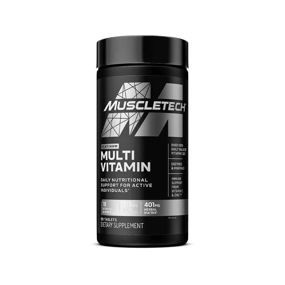 MuscleTech Platinum Multivitamin 90 Tablets